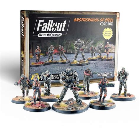 fallout wasteland warfare brotherhood of steel core box|Fallout: Wasteland Warfare – Brotherhood of Steel: .